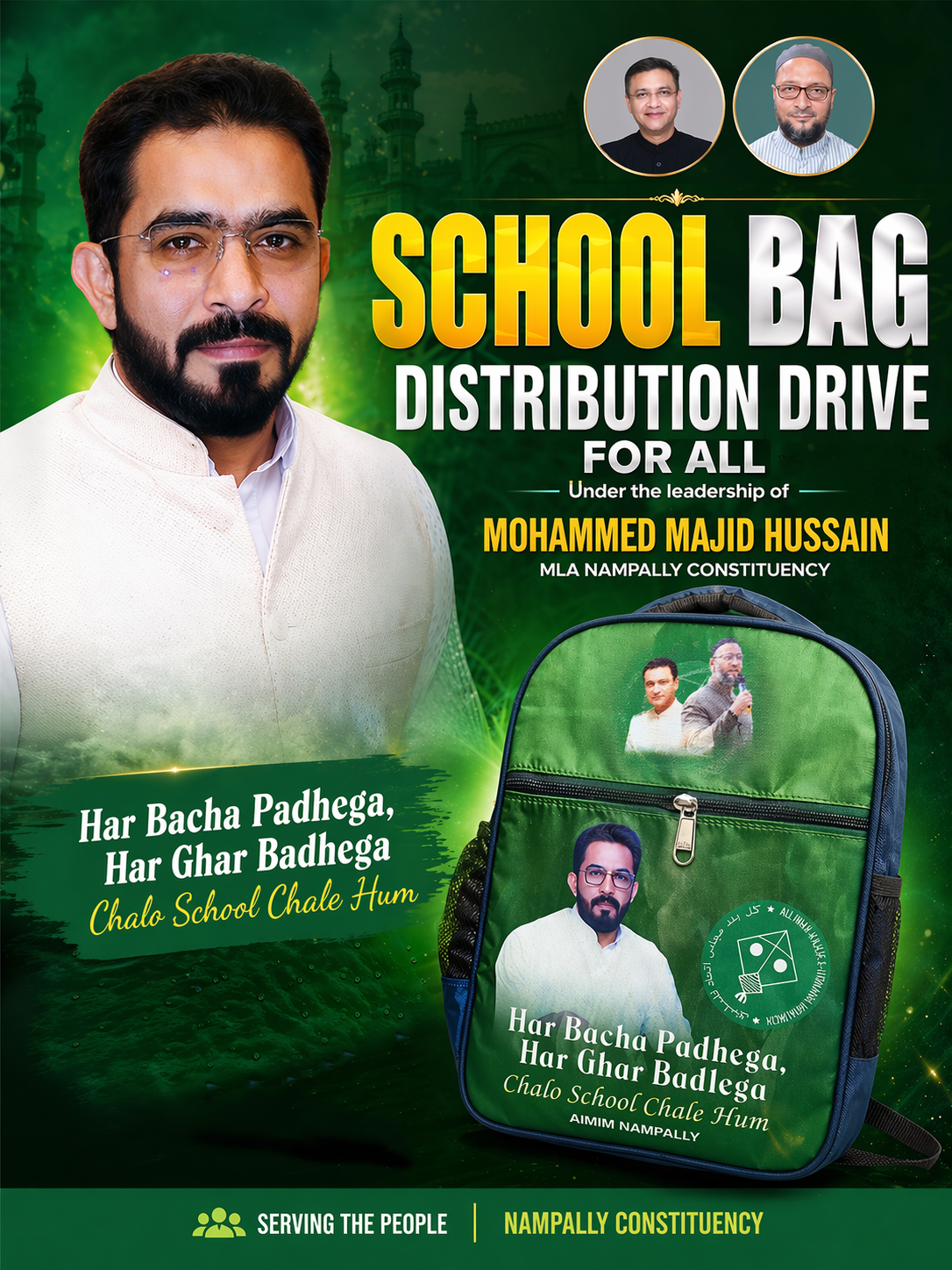 Kids with School Bags